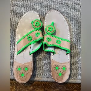 Neon Jack Rogers Size 9.5 Like New